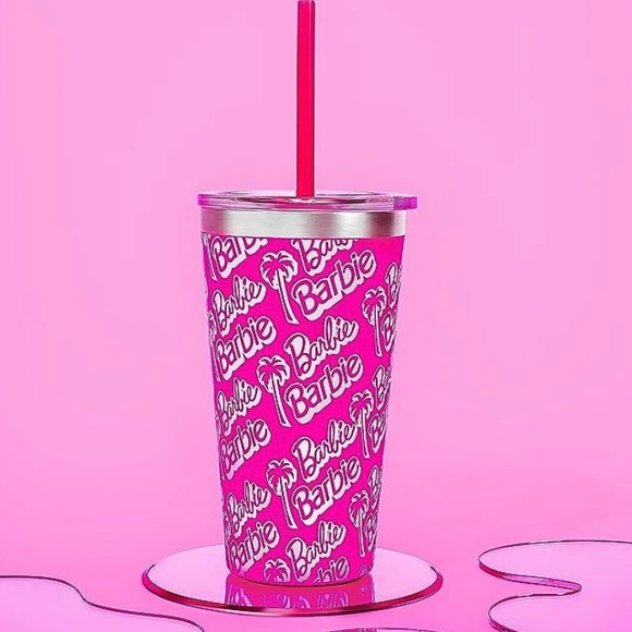 NEW OFFICIAL BARBIE INSULATED TUMBLER💗💗 - Picture 1 of 7